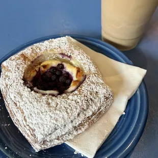 Blueberry danish - danishes provided by Madison Sourdough