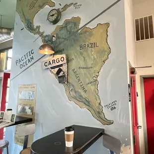a map of the world