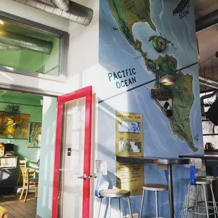 This wall art was so awesome and makes me want to buy a plane ticket instead of do work