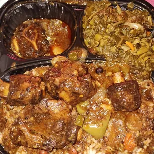 a meal in a plastic container