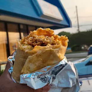 Jerk Shrimp Burrito