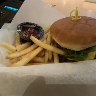 Spicy Charlie Burger. Yum, yum!!