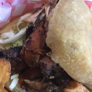 Jerk Chicken Slider Basket