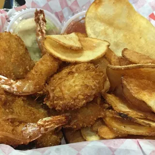 Coconut Shrimp Basket