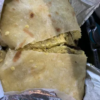 Curry Goat Roti