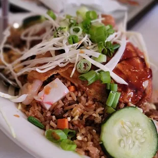 House Special Fried Rice (Shrimp, Lamb &amp; Crab)