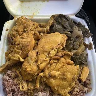 Large Curry Chicken Meal