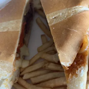 Shredded Beef Sandwich