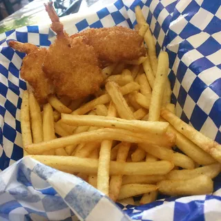 4 Pieces Shrimp and Fries Lunch