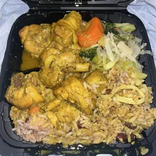 Curry chicken