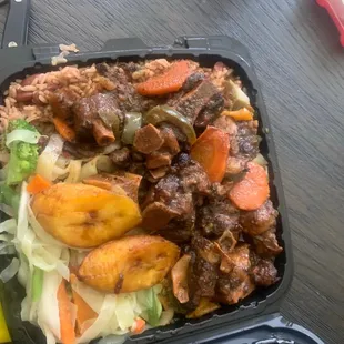 Oxtails platter