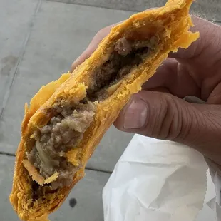 Jamaican beef patty