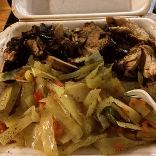 Jerk Chicken plate.