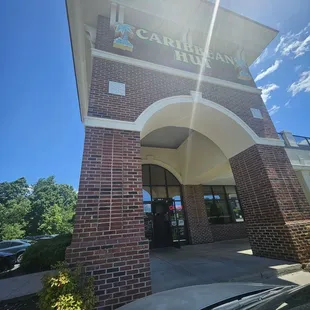 Building shot with sun.