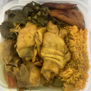 Curry Chicken Entree- Oh my word! This food was flavorful, tender and just down right delicious!