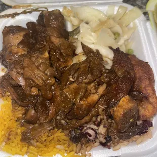 IG @kurlykonnoisseur | Jerk Chicken Entree