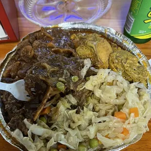 Oxtail and Chicken Combo!