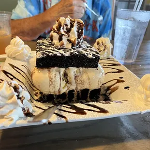 The brownie bliss so good