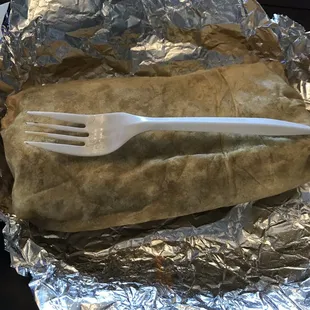 Carnitas burrito; filled!!