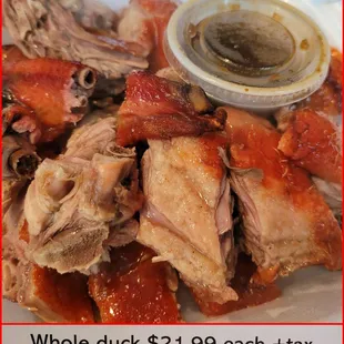 Roasted Duck ** pretty good; nice flavor **