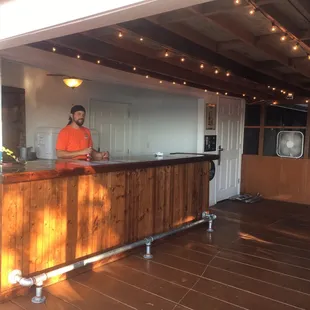 Bar area