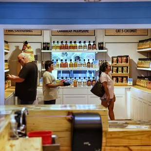 customers in the shop