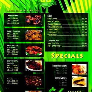 Our Menu
