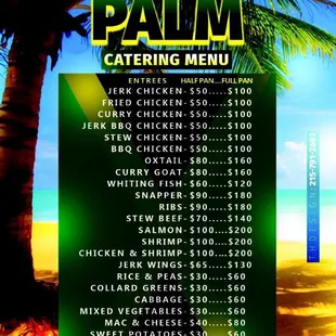 Catering Menu