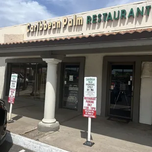 Entrance to the Restaurant