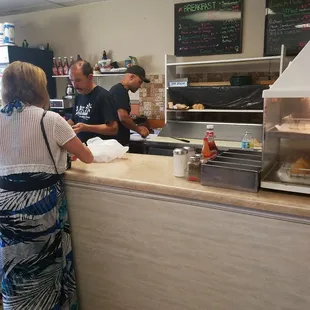 customers ordering food