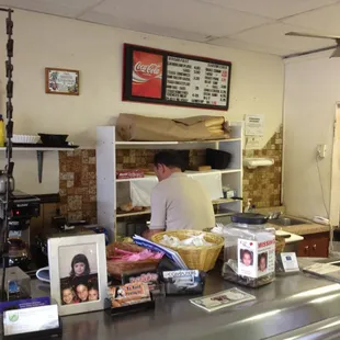 sushi and sashimi, interior