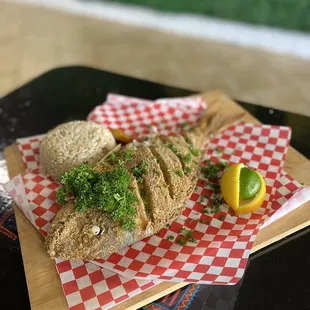 Fried Red Snapper. Be impressed !