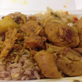 Curry chicken