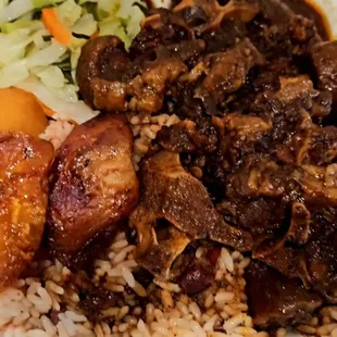 Oxtail dinner