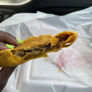 Oxtail patty