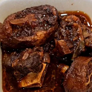 Extra oxtail..HEAVY GRAVY!!