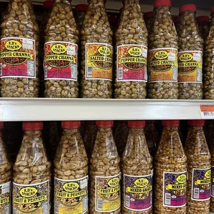 Channa in a bottle