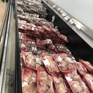 Harder find meats available
