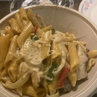 Jerk chicken pasta (Rasta) no flavor. Will not buy again