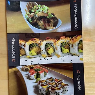 sashimi, sushi, sushi and sashimi, food