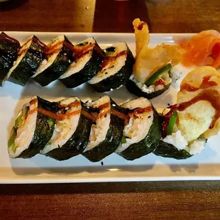 Spicy Red Norimaki [Tempura Shrimp]