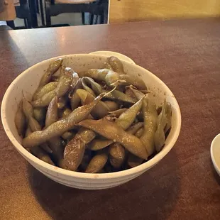 Garlic Edamame