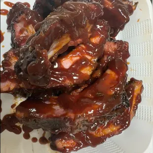 bbq ribs, ribs, food