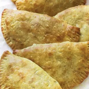Jamaican beef patties.