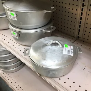 Duchie pots.