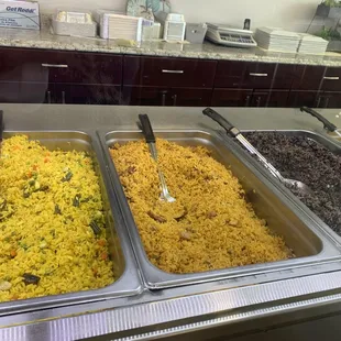 Vegetable, arroz con gandules, arroz moro,