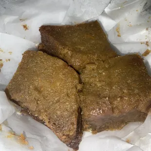 Sweet potato and coconut dumplings