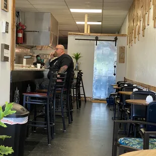 What's not pictured is the amazing music Yvette is playing.