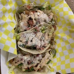 Crispy Chicken Tacos