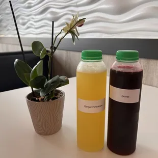 Ginger pineapple &amp; sorrel juice